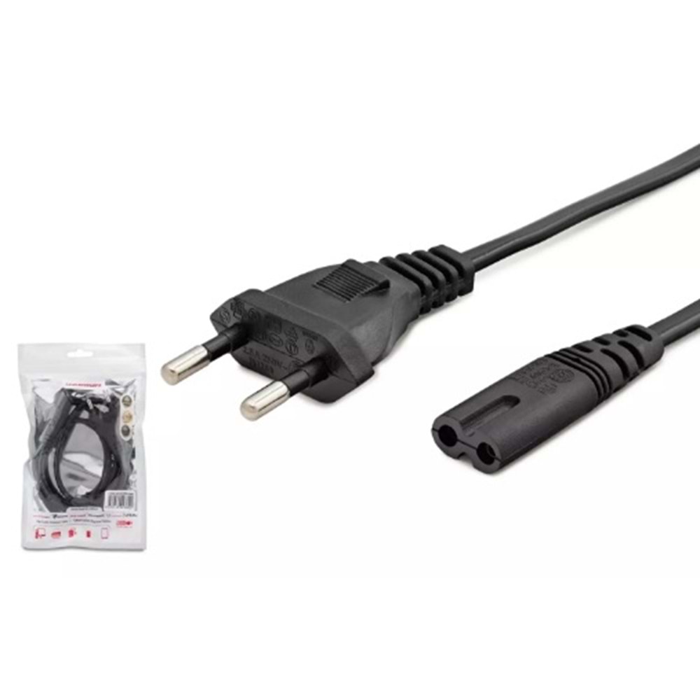 Hadron Hdx5518 Teyp Power Kablo 28Pin 0.75Mm Anbalajlı 1M Siyah