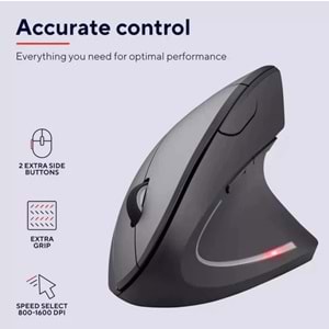 Jedel W925 2.4G Ergonomik Optik Dikey Tasarım Kablosuz Fare Yumuşak Dokunuşlu