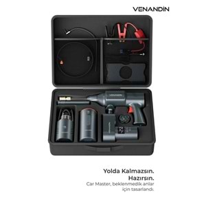 VENANDİN CarMaster Profesyonel Araç Bakım ve Yardım Seti
