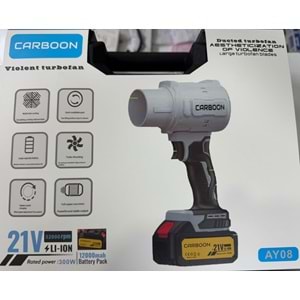Carboon AY08 32.000RPM AHV-18 Hava Üfleyici Turbo Fan