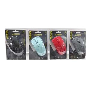 Subzero MS15 1600 Dpı Kablolu Renkli Mouse 4Renk