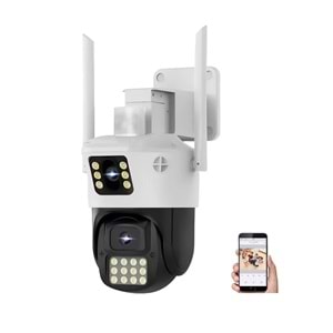 Trio TR-WX239 (2 Kameralı) 3+3 MP WİFİ 2.4G&5G Çift Bant(Veesky)