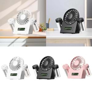 Katjmer KTFN-08 Buharlı Masaüstü USB Şarjlı Fan