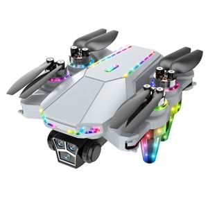 Katjmer S109 Gps Drone4K HD Wıfı Fpv Drone 1080P Kamera Yüksekliği Tutun RC Katlanabilir Quadcopter Dron Rc Helikopter Drone Hediye Oyuncak Tek Batarya