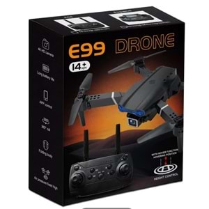 Katjmer E99 Drone Pro Fotoğraf Video Kamera 4K Hd Kamera Işıklı