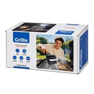 Venandin RC-4BA Grillo Şarjlı Izgara Temizleme Aleti