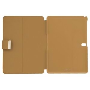 Totu Samsung Galaxy Tab Pro 10.1 Tablet Kılıfı - Kahverengi