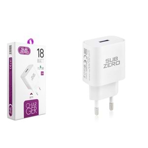 Subzero SG72 18W 3.4A Turbo Hızlı Şarj Başlığı