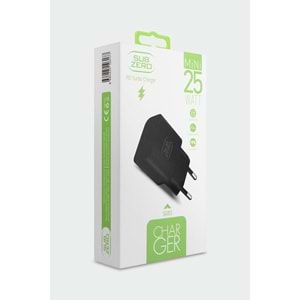 Subzero SG83 25W PD (Mini Turbo) Type-C Girişli Ev Şarj Başlığı