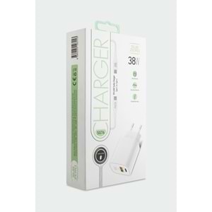 Subzero SG76 38W Usb/Pd Girişili Type-C Turbo Şarj Aleti