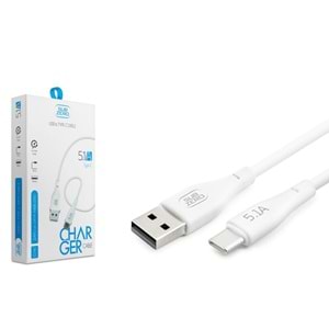 Subzero CL142 5.1A Type-C Hızlı Şarj Data Kablosu 1mt