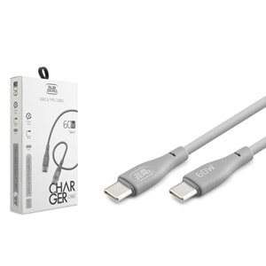 Subzero CL120 60W PD Type-C Type-C Hızlı Şarj Data Kablosu