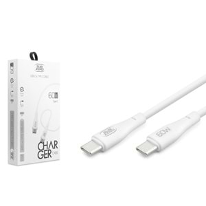Subzero CL120 60W PD Type-C Type-C Hızlı Şarj Data Kablosu