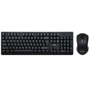 Jedel WS736+ 2.4ghz Kablosuz Q Klavye Ve Mouse Seti Siyah