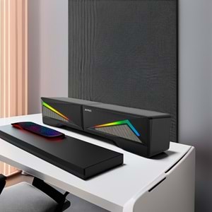 Jedel S550 1+1 Soundbar Rgb Gaming USB Hoparlör