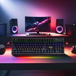 Jedel KL-138 RGB Mechanical Mekanik RGB Gaming Klavye