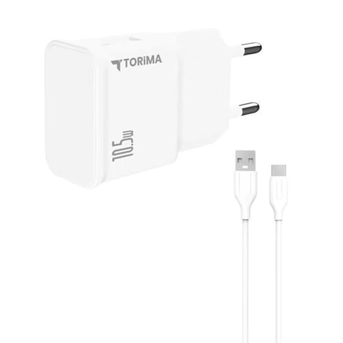 Torima C22T 10.5W 2.1A Type-C Ev Şarj Aleti