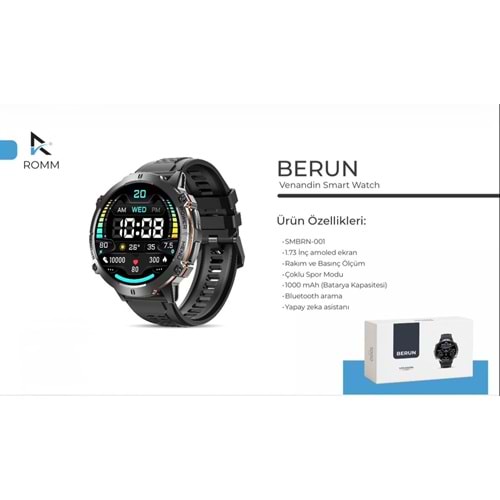 Venandin SMBRN-001 Berun Akıllı Saat