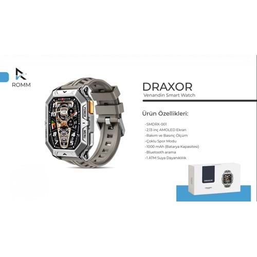 Venandin SMDRX-001 Draxor Akıllı Saat