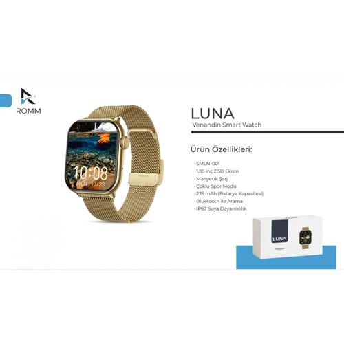 Venandin SMLN-001 Luna Akıllı Saat