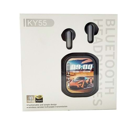 A1 Swear KY55 ANC/ENC Ekranlı Bluetooth Kulaklık