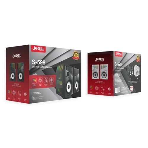 JEDEL S-599 RGB USB Gaming Hoparlör