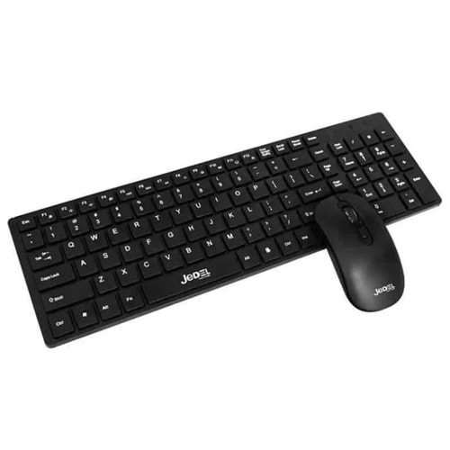 Jedel WS730+ 2.4ghz Kablosuz Q Klavye Ve Mouse Seti Siyah