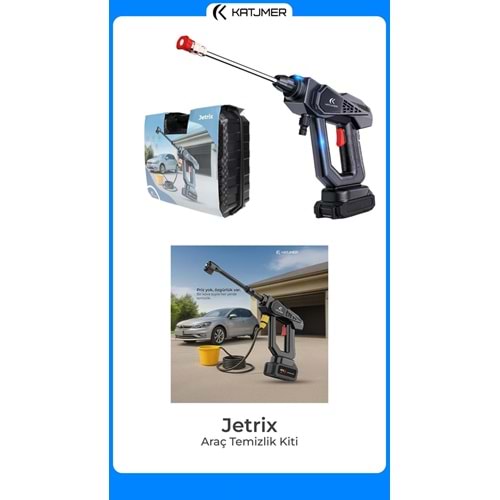 KATJMER Jetrix Basınçlı Araç Yıkama Makinesi
