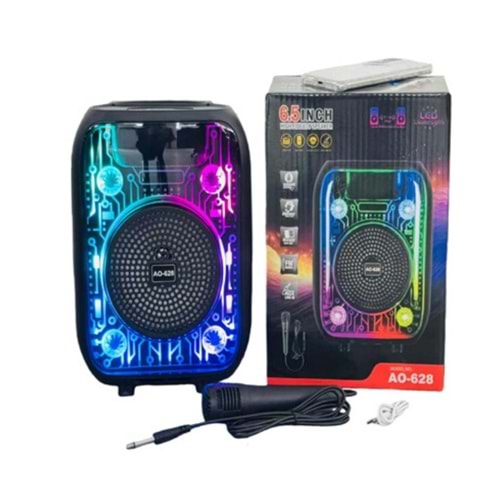 Platoon PL-4679 RGB Bluetooth/Sd/Usb Girişli 6.5