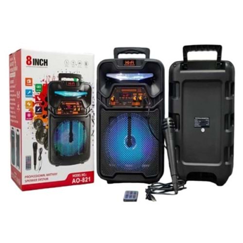 Platoon PL-4680 Bluetooth/Sd/Usb Girişli 8