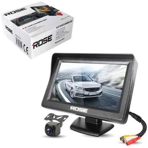 Rose MR-06 4.3'' Geri Görüş Monitör + Kamera
