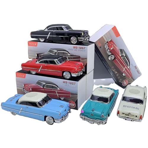 WS-1957 Klasik Araba Usb-Tf Bluetooth Hoparlör