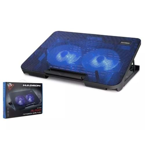 HADRON HDX4252 Laptop Soğutucu 2x Fan LED’li - Siyah