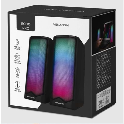 Venandin Spech-002 Echo Pro Usb 2.0 Bilgisayar Hoparlörü