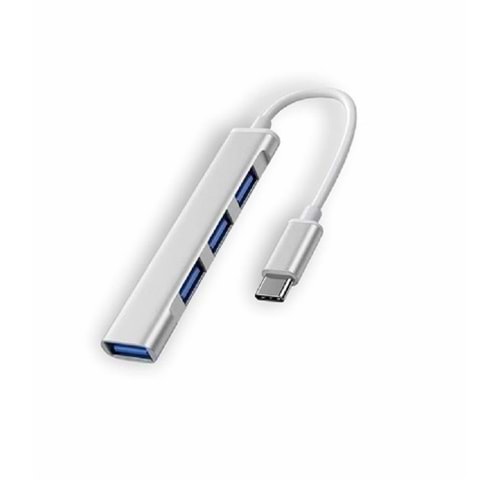 HEPU HP-B04 Type-C USB 3.0 HUB – 4 Portlu Ultra İnce USB Çoklayıcı