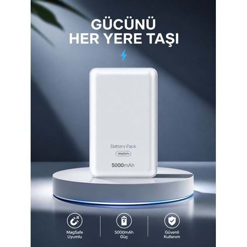 Yk Desıgn P951 5.000 Mah Magsafe Powerbank