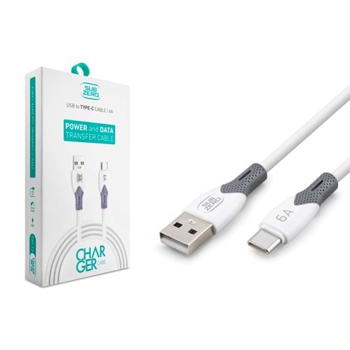 Subzero CL190 Type-C 1mt. 6A Hızlı Şarj Kablosu