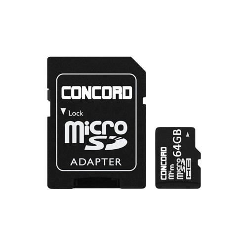 Concord CM64 High Speed 64GB TF Hafıza Kartı & SD Adaptör