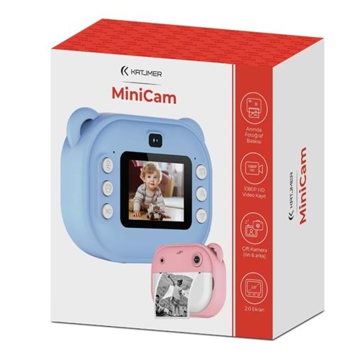 Katjmer KJ/MC-001 Minicam Çocuk Kamerası