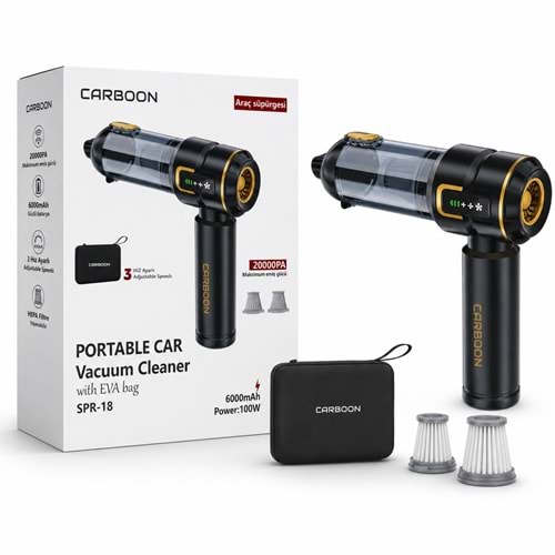 Carboon SPR-18 20.000PA Vakum Süpürge