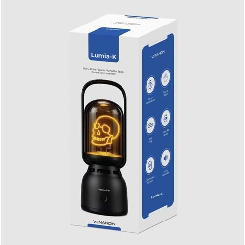 Venandin Z15-K Lumia-K Led Light Bluetooth Speaker