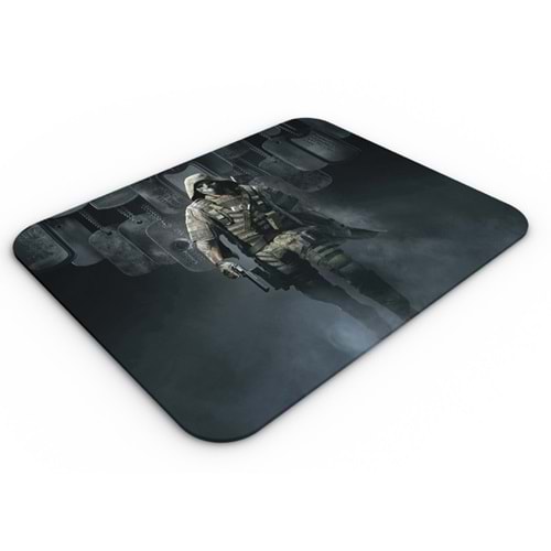 CONCORD MP-303 Desenli Kaymaz Taban Dikişli Mouse Pad 25*30