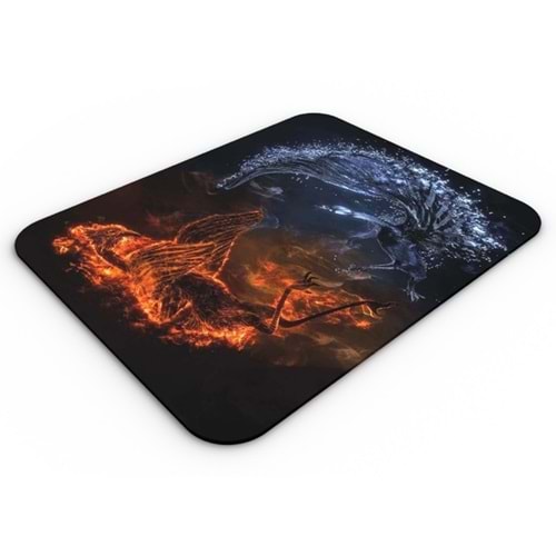 CONCORD MP-306 Desenli Kaymaz Taban Dikişli Mouse Pad 25*30