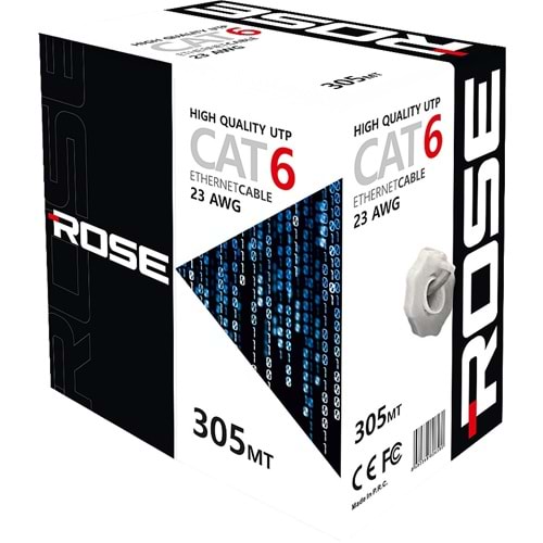 Rose 305Mt Utp Cat6 Ethernet Kablo