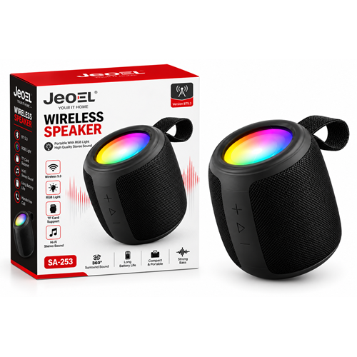 Jedel SA-253 LED aydınlatmalı Süper Ses Müzik Kutusu