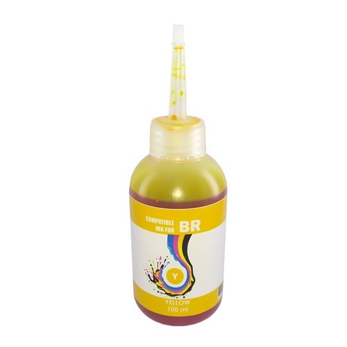 Photoink Brother Uyumlu 100 Ml. Mürekkep Y-Yellow