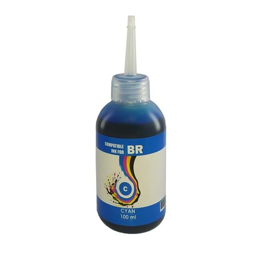 Photoink Brother Uyumlu 100 Ml. Mürekkep C-Cyan