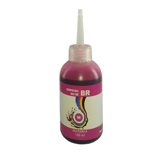 Photoink Brother Uyumlu 100 Ml. Mürekkep M-Magenta