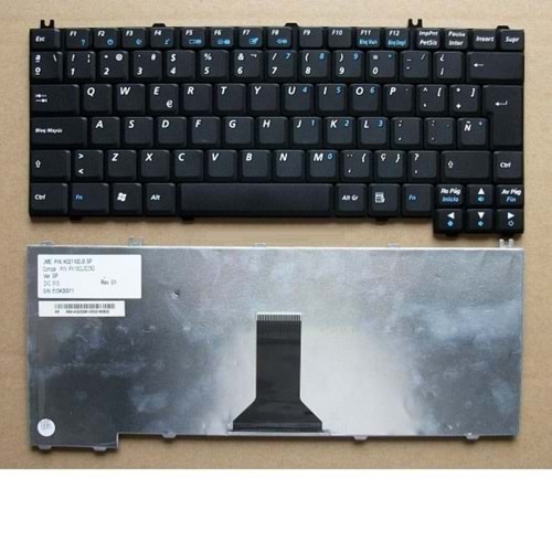 Acer Travelmate 290 Siyah Notebook Klavye (TR)