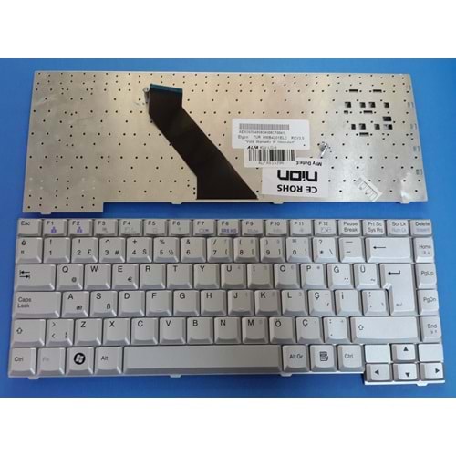 LG R200 Gri Notebook Klavye (TR)